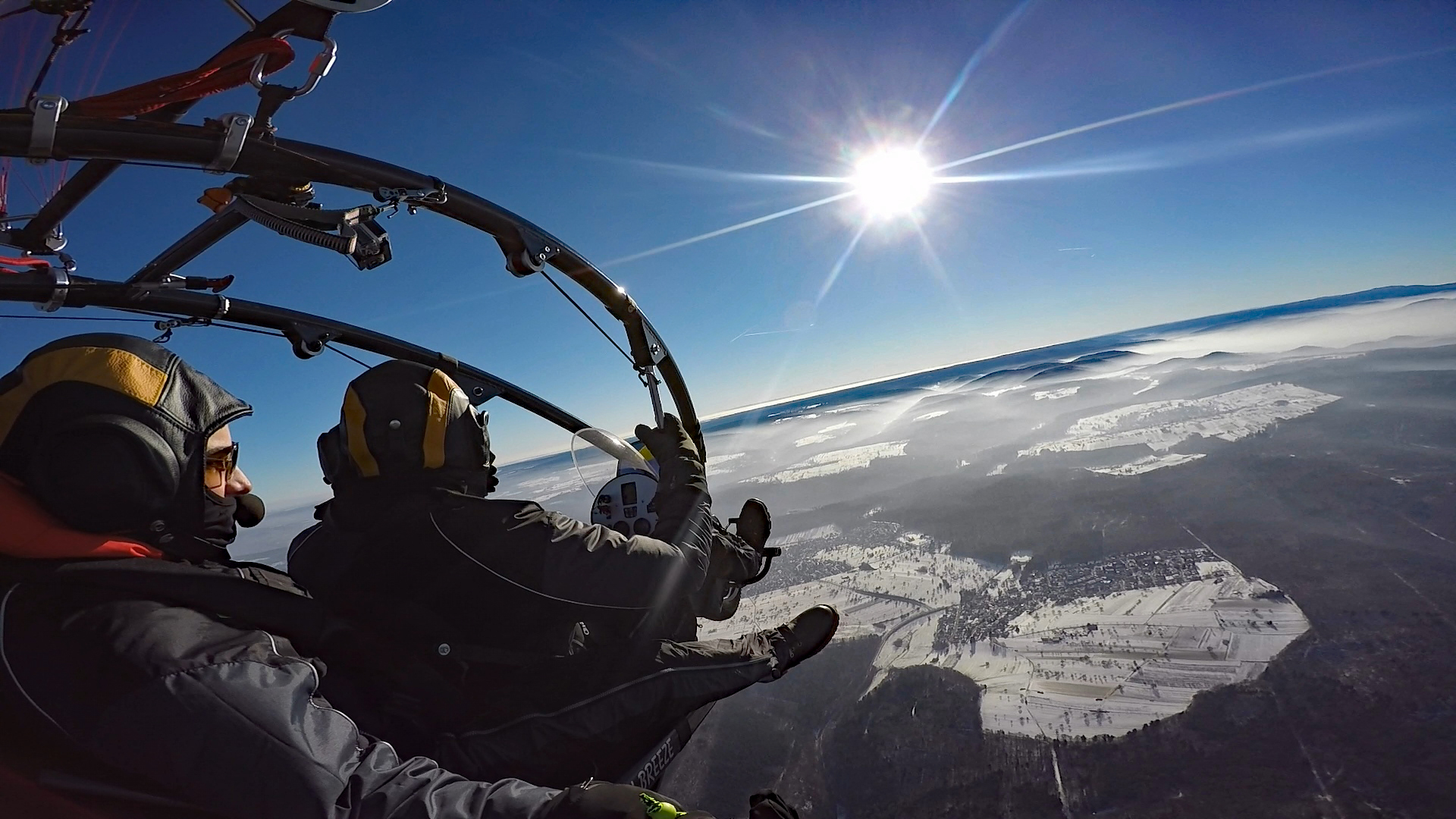 Skytime Erlebnisfoto aus dem Rundflug